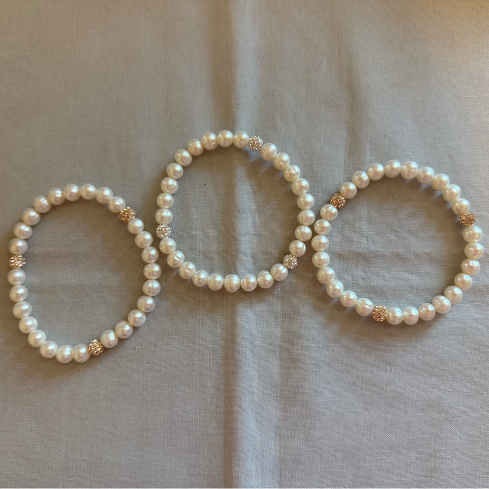 Honora Fresh water cultured pearl bracelets - Picture 3 of 4